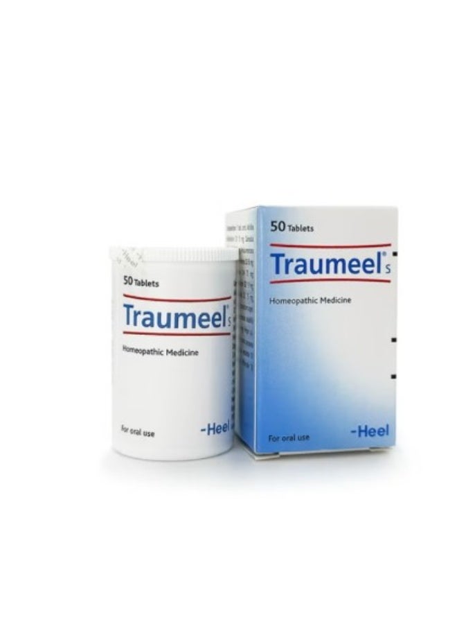 Heel Traumeel Tablets - Natural Relief for Joints, Muscles, and Recovery - 50 Tablets, 50g - Image 1